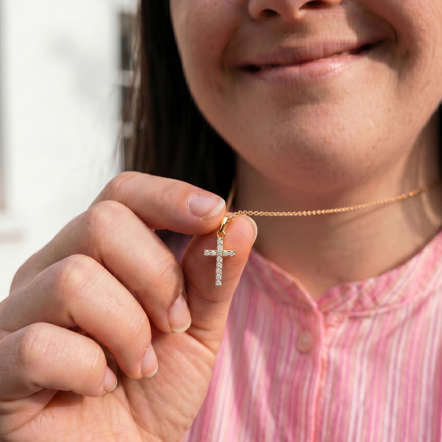 Necklace "The Cross"